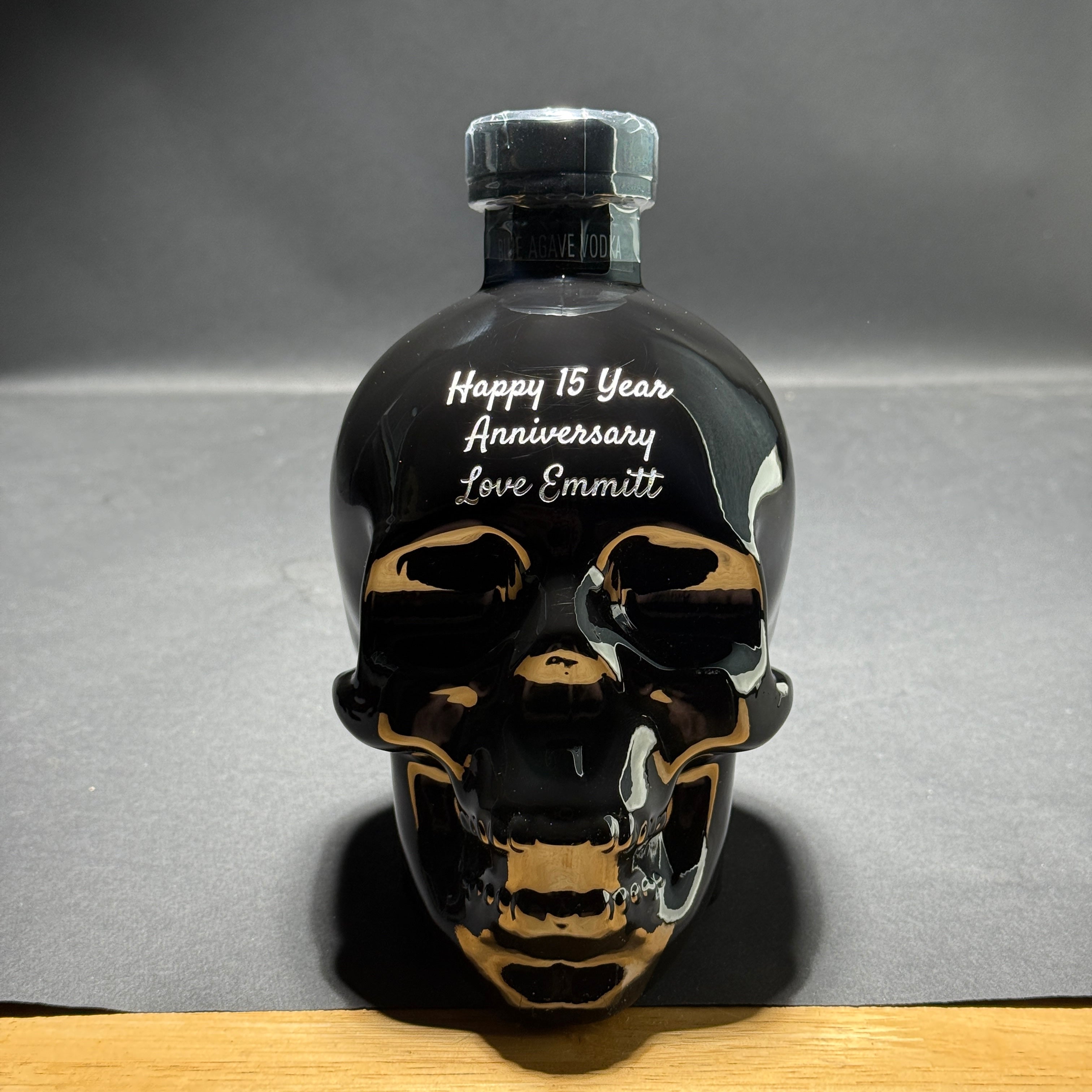Engraved Crystal Head Onyx - engraveVine