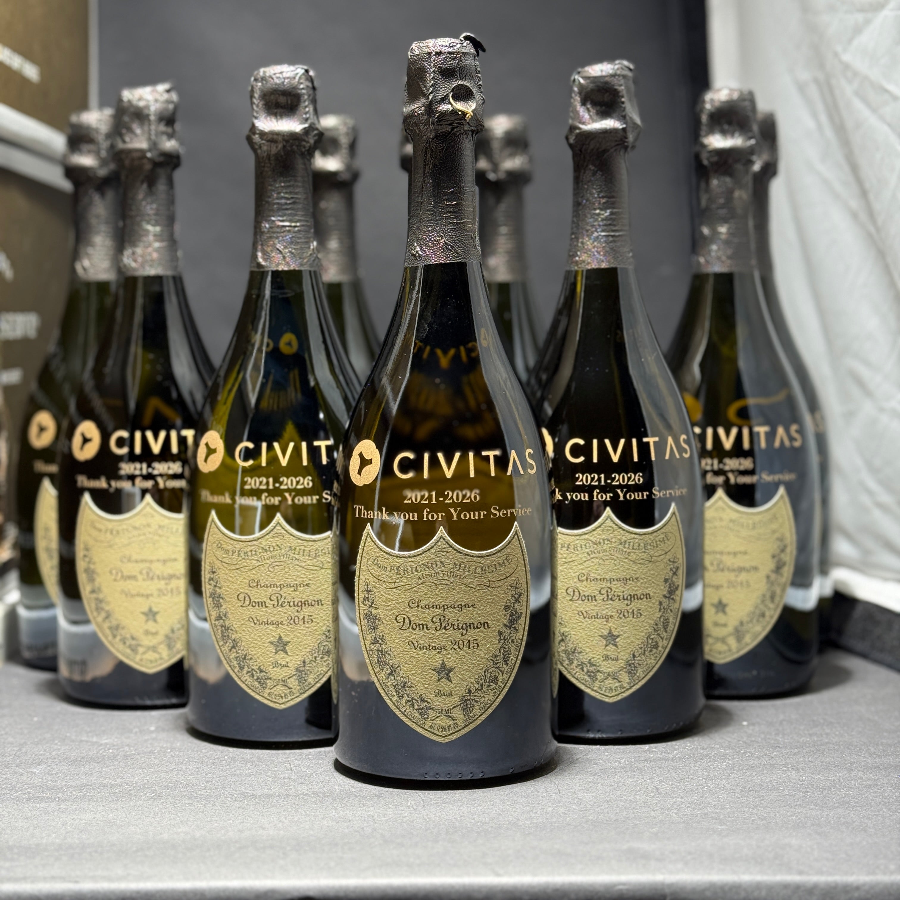 Engraved Dom Perignon Brut Champagne – Personalized Luxury Gift