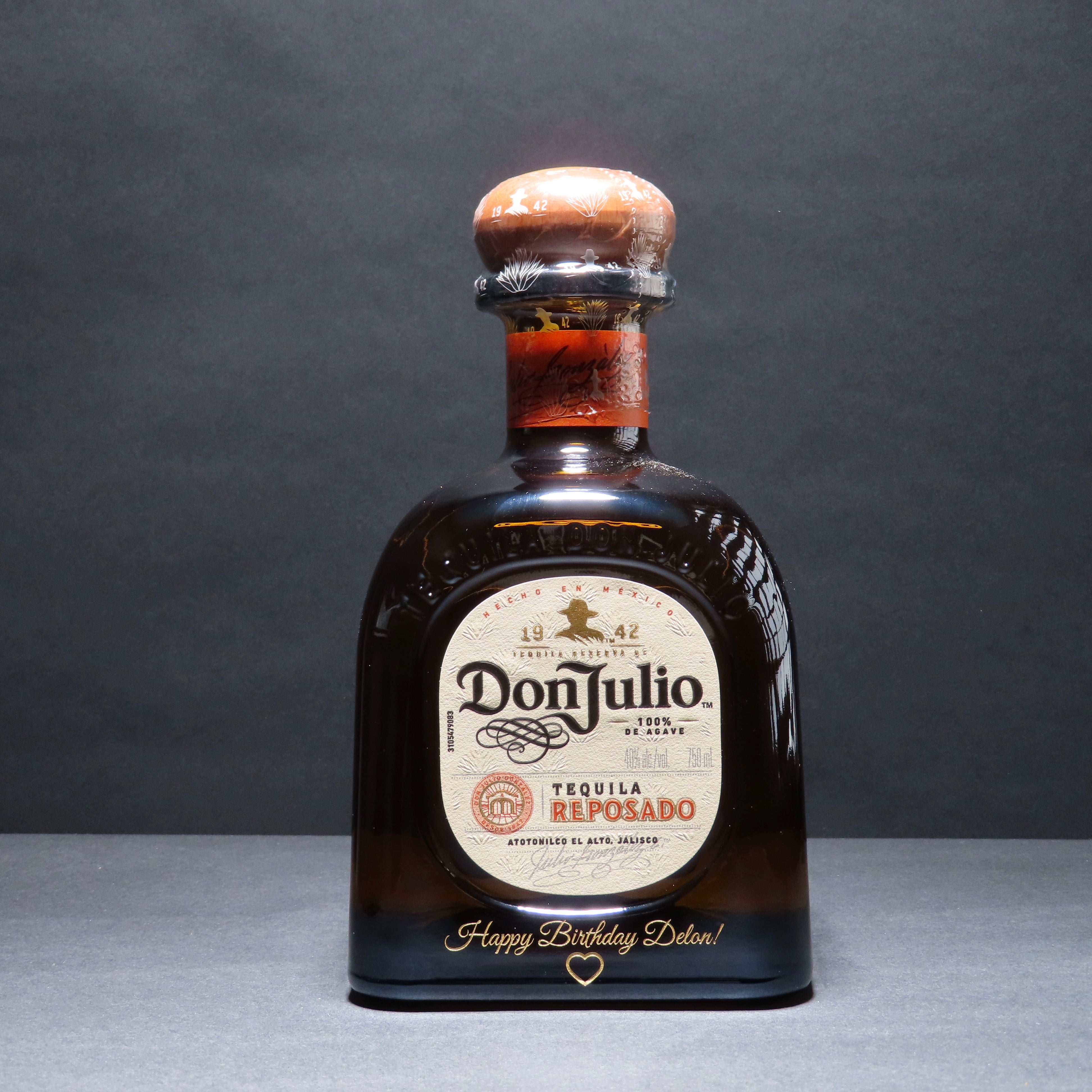 Engraved Don Julio Reposado Bottle - engraveVine