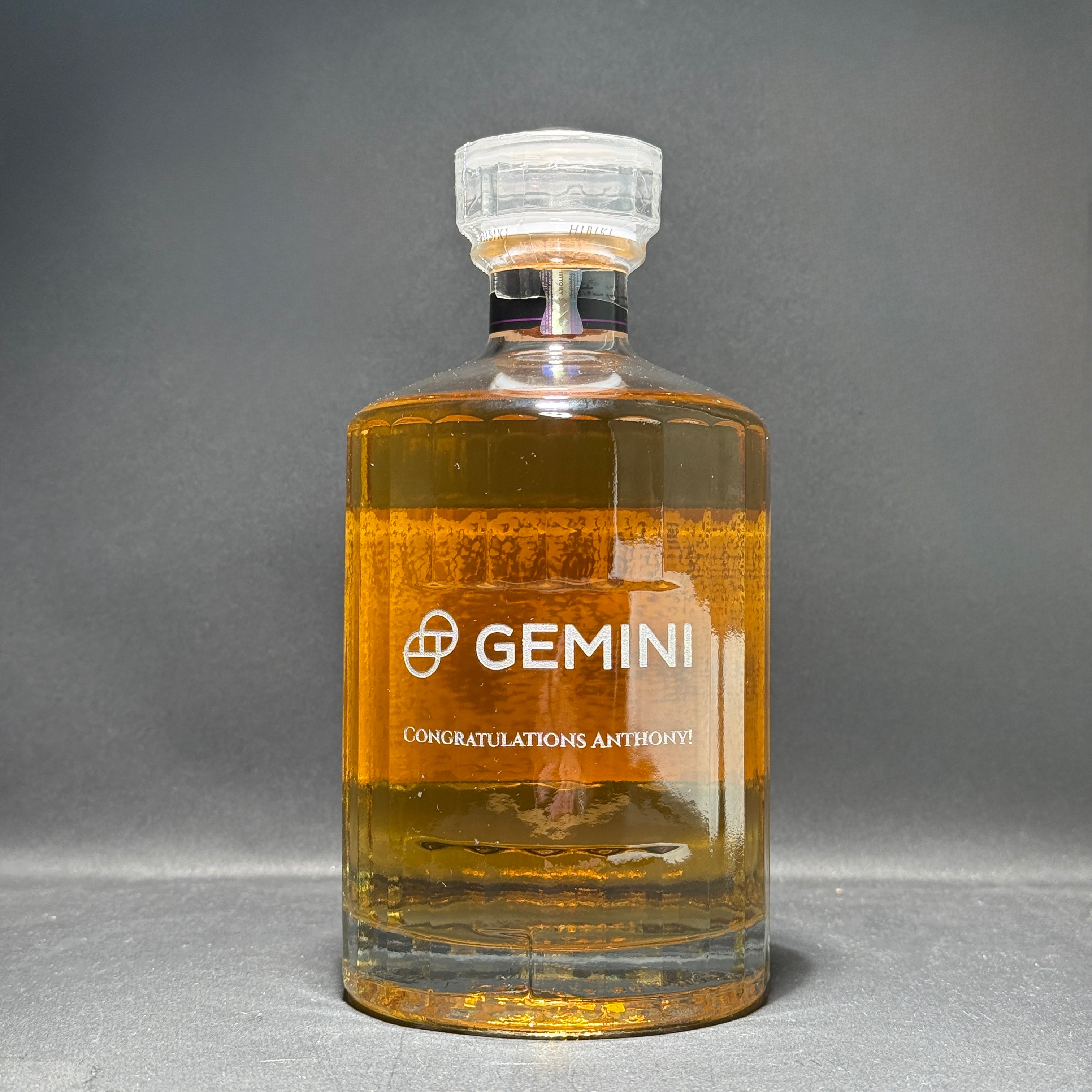 Engraved Hibiki Japanese Whisky - engraveVine