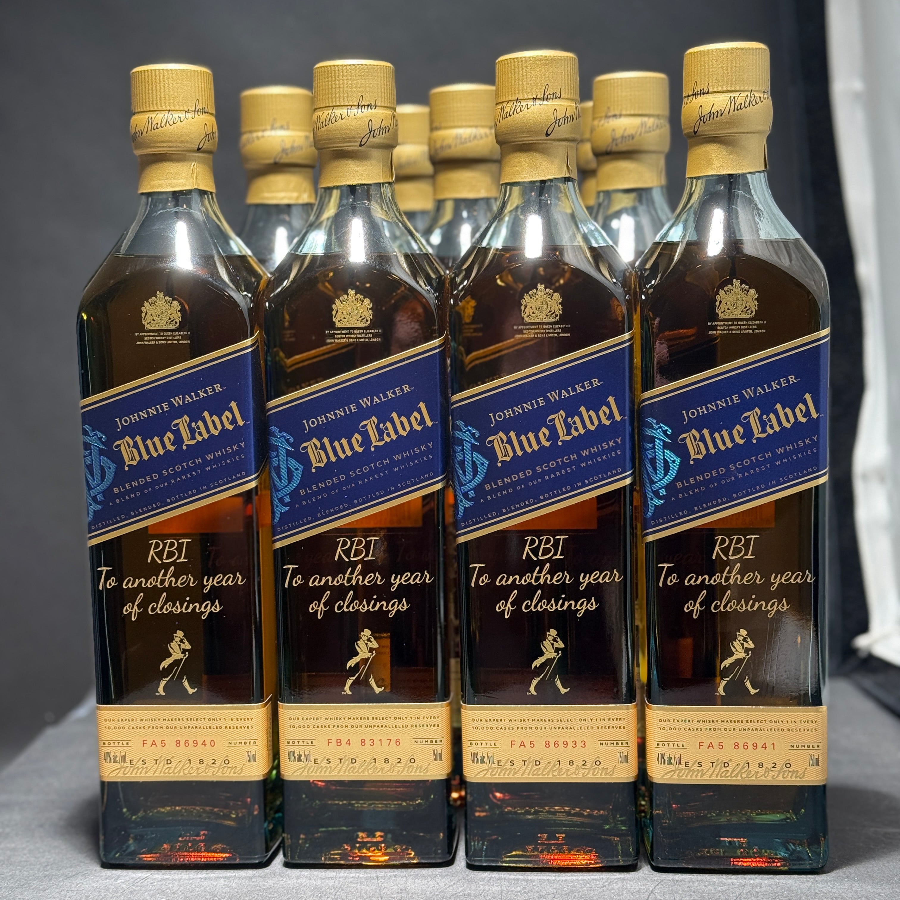 Engraved Johnnie Walker Blue Label – Personalized Whisky Gift