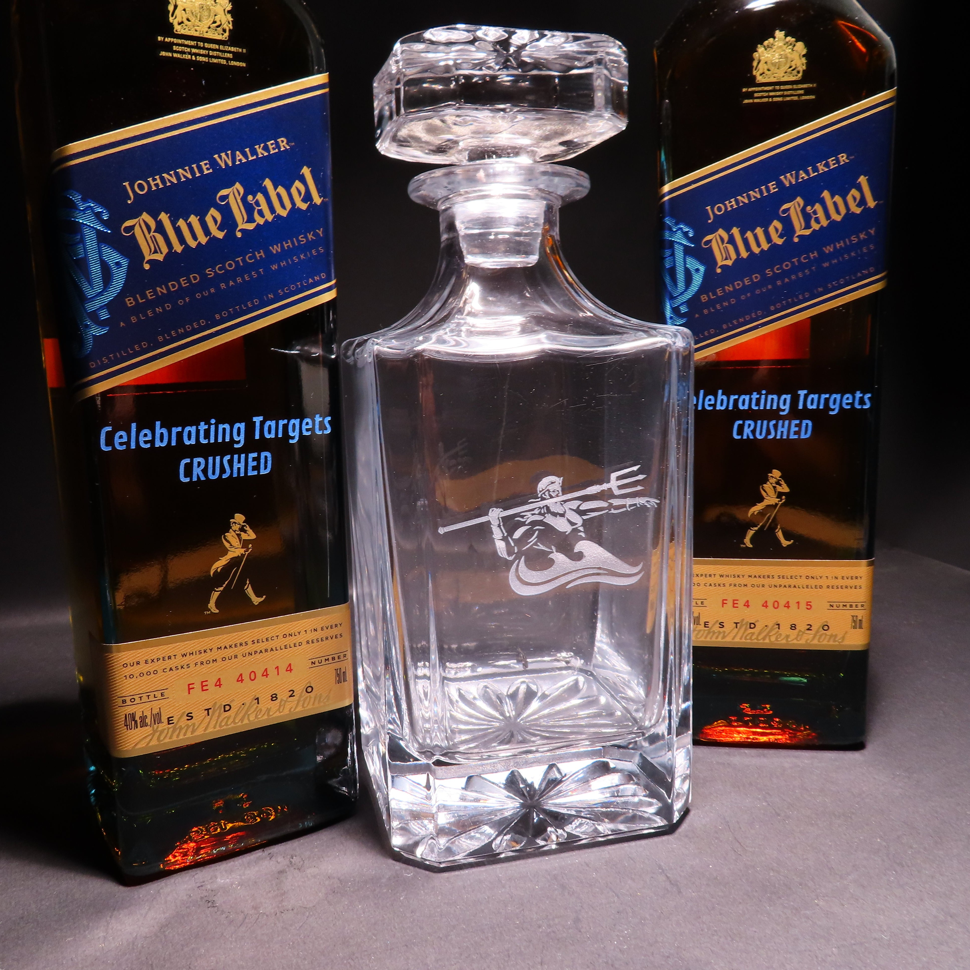 Engraved Johnnie Walker Blue Label – Personalized Whisky Gift
