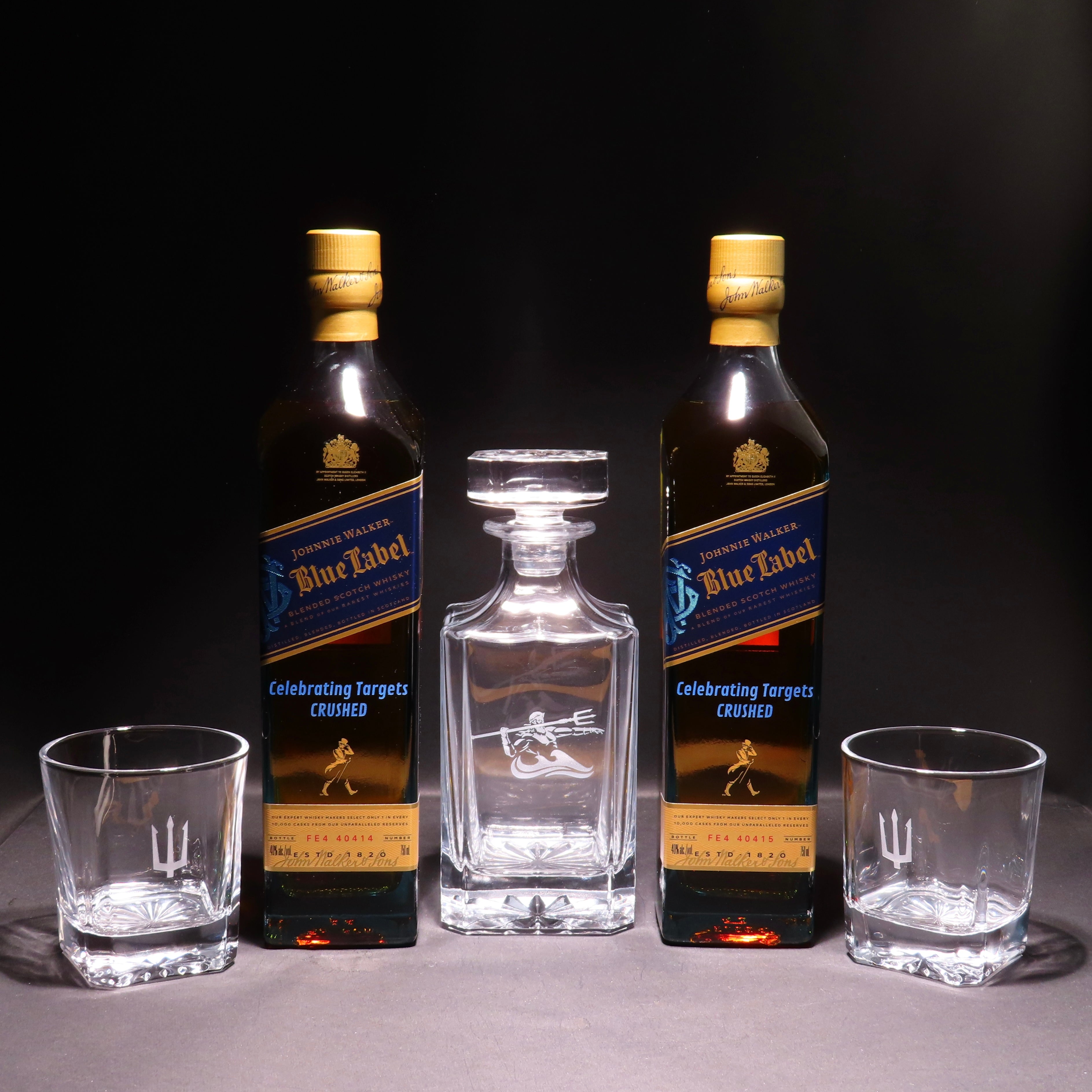 Engraved Johnnie Walker Blue Label – Personalized Whisky Gift
