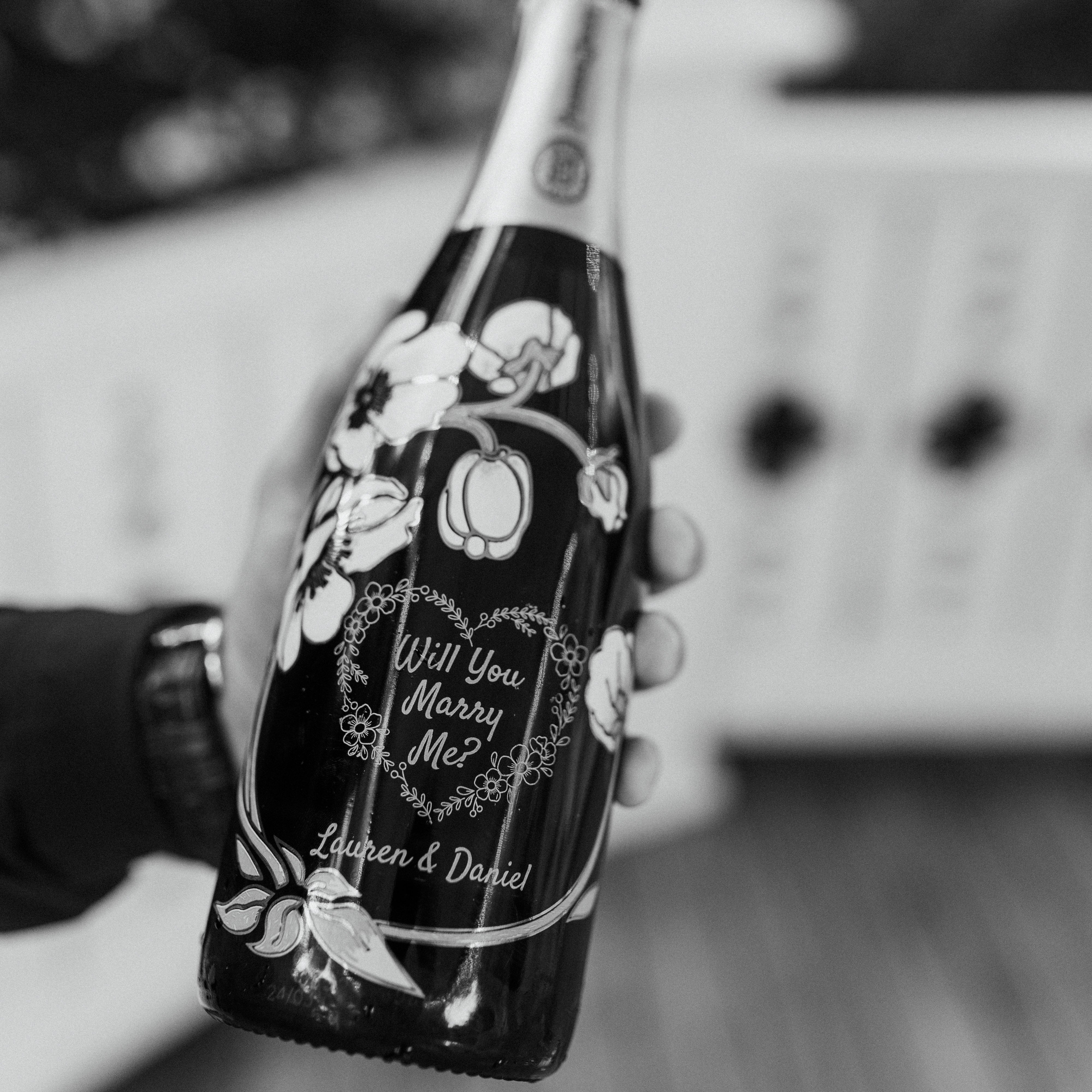 Engraved Perrier Jouet Belle Proposal - engraveVine