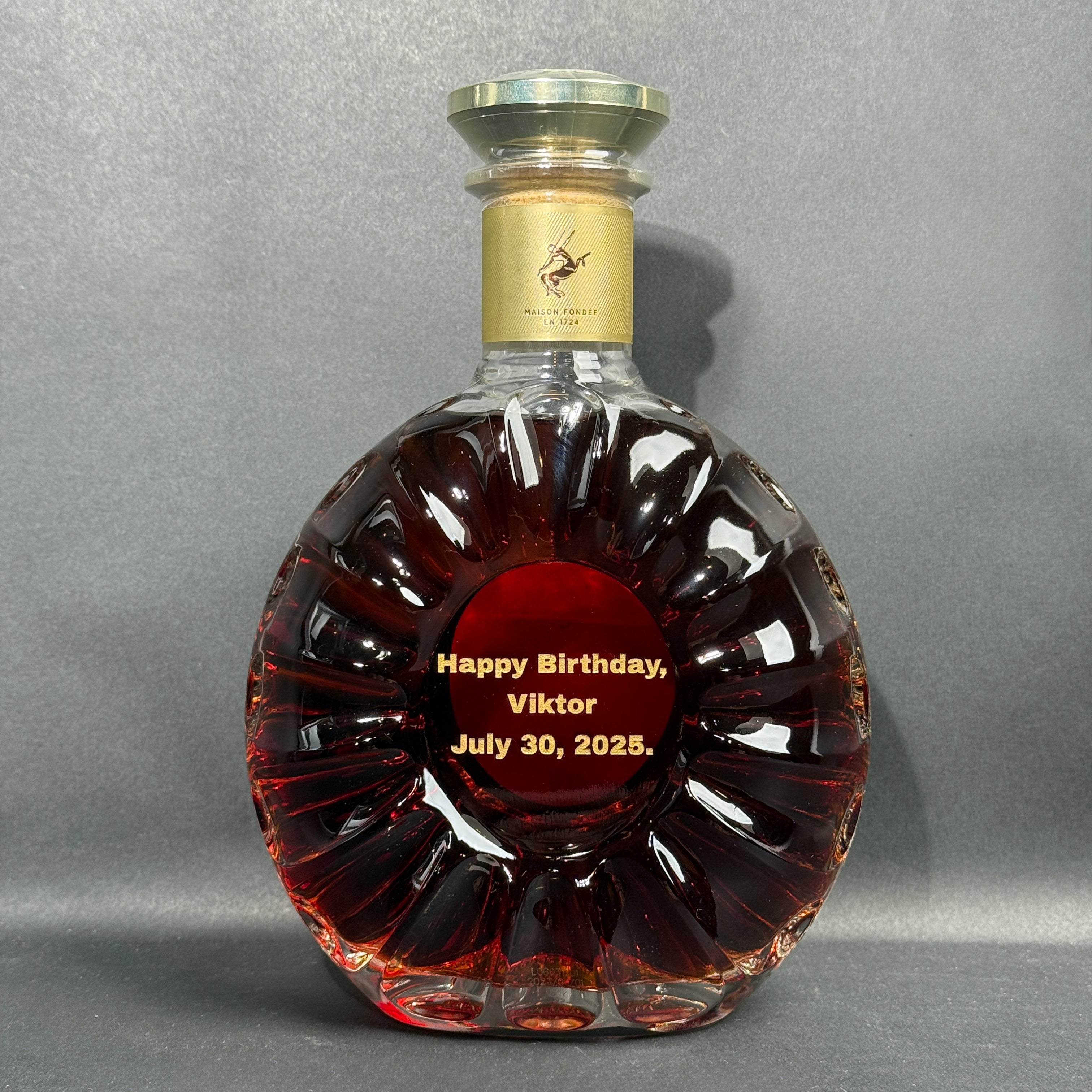 Engraved Remy Martin XO - engraveVine
