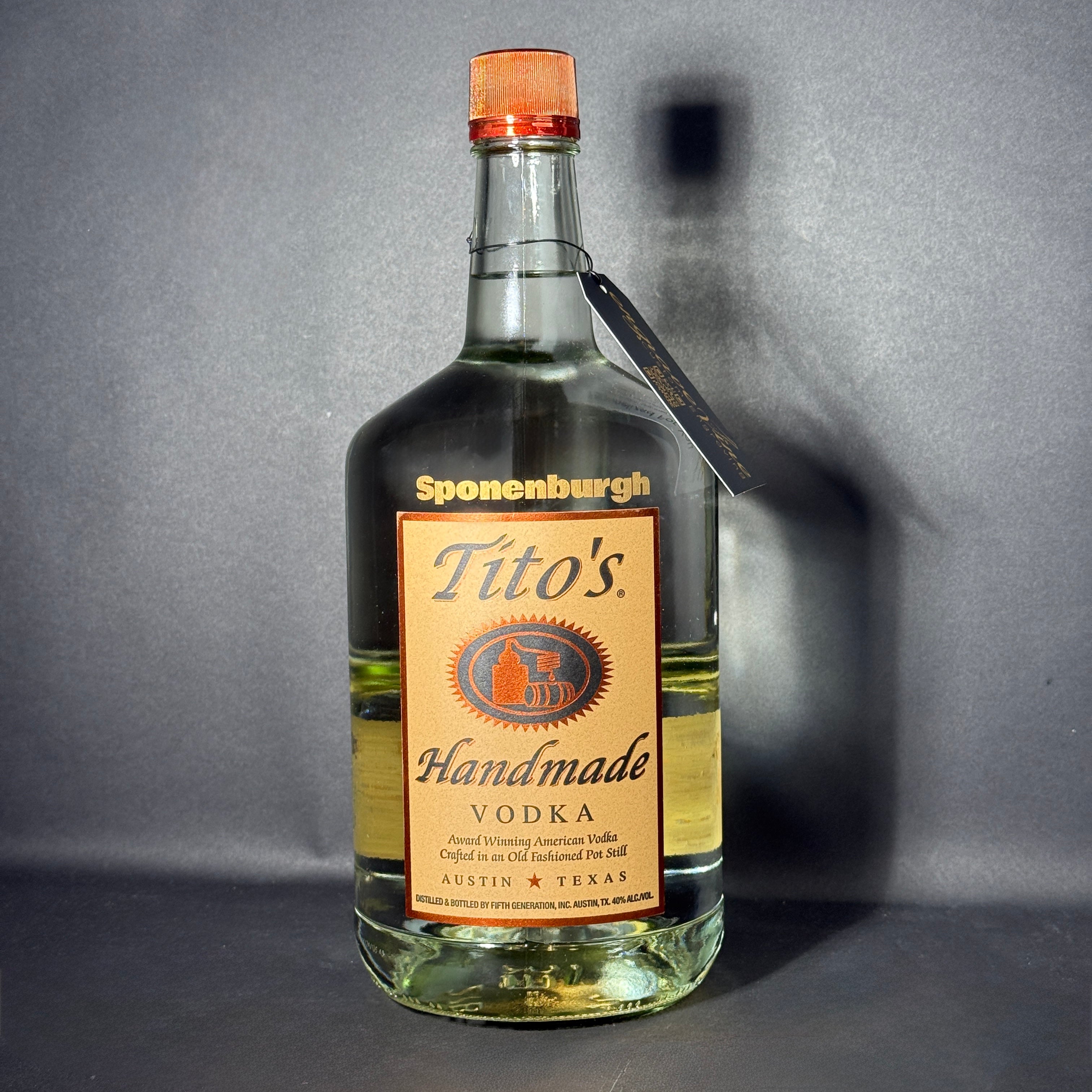 Engraved Tito's Handmade Vodka - engraveVine