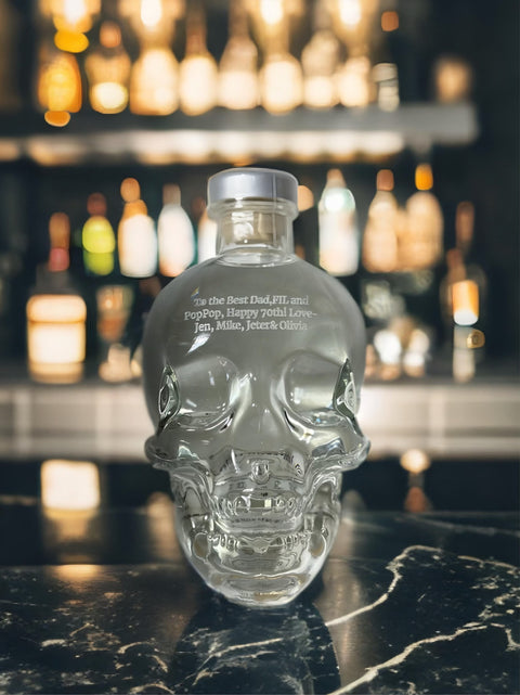 Engraved Crystal Head Vodka - engraveVine