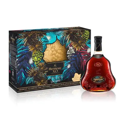 Set de regalo Hennessy XO Julien Colombier con bandeja