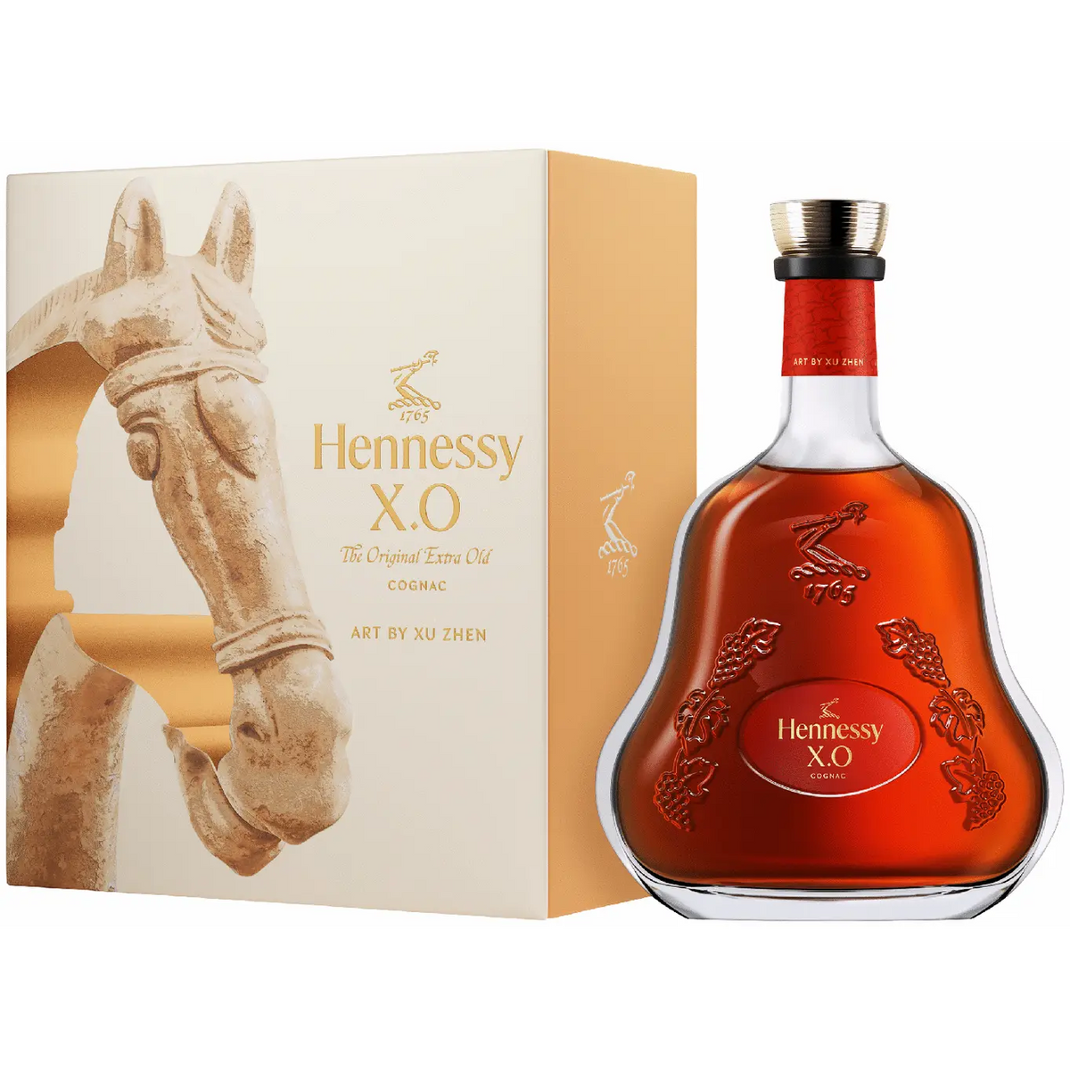 Engraved Hennessy XO Year Of Horse Cognac - personalized gift Engraved Hennessy XO Year Of Horse Cognac - personalized gift