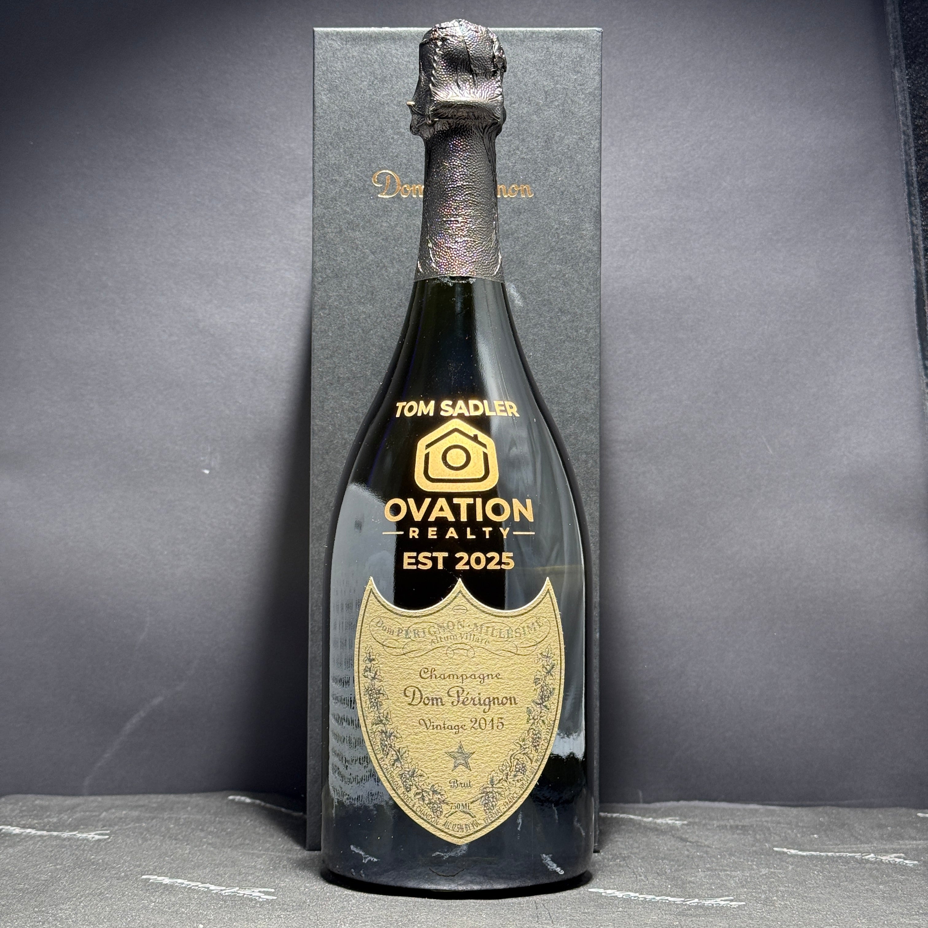 Engraved Dom Perignon Brut Champagne – Personalized Luxury Gift