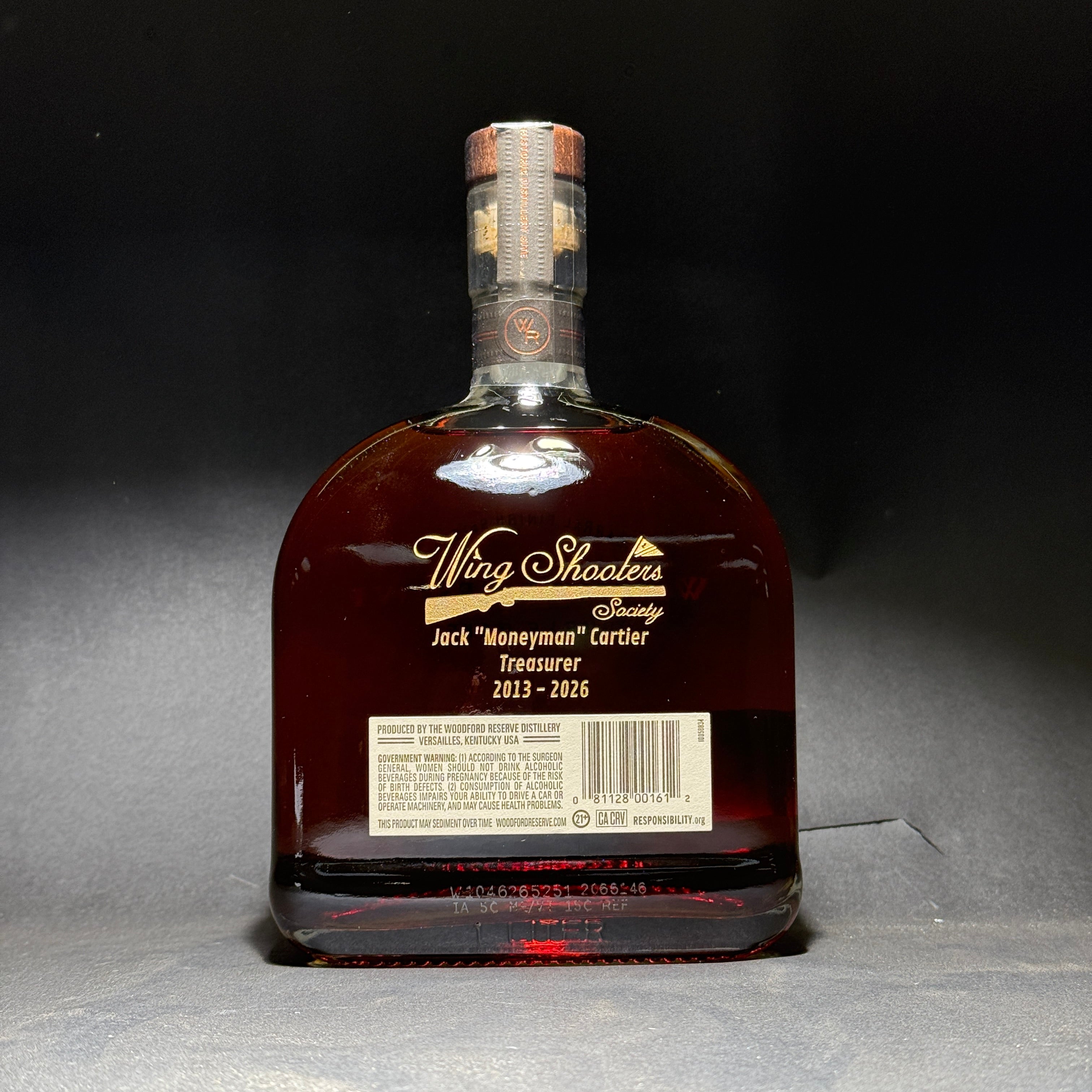 Engraved Woodford Reserve Double Oaked | Custom Bourbon Gift