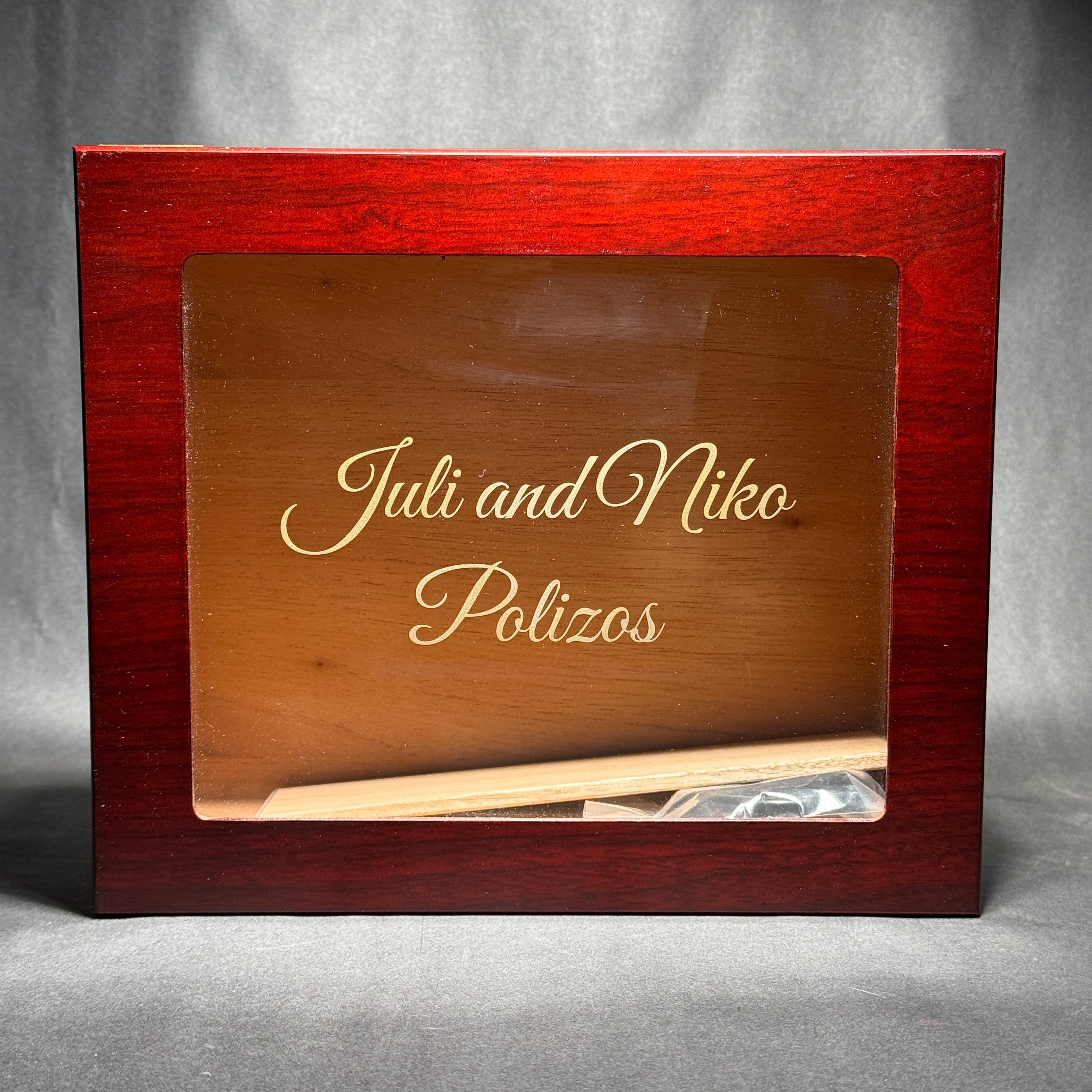 Cabana Glasstop Humidor (CHERRY)