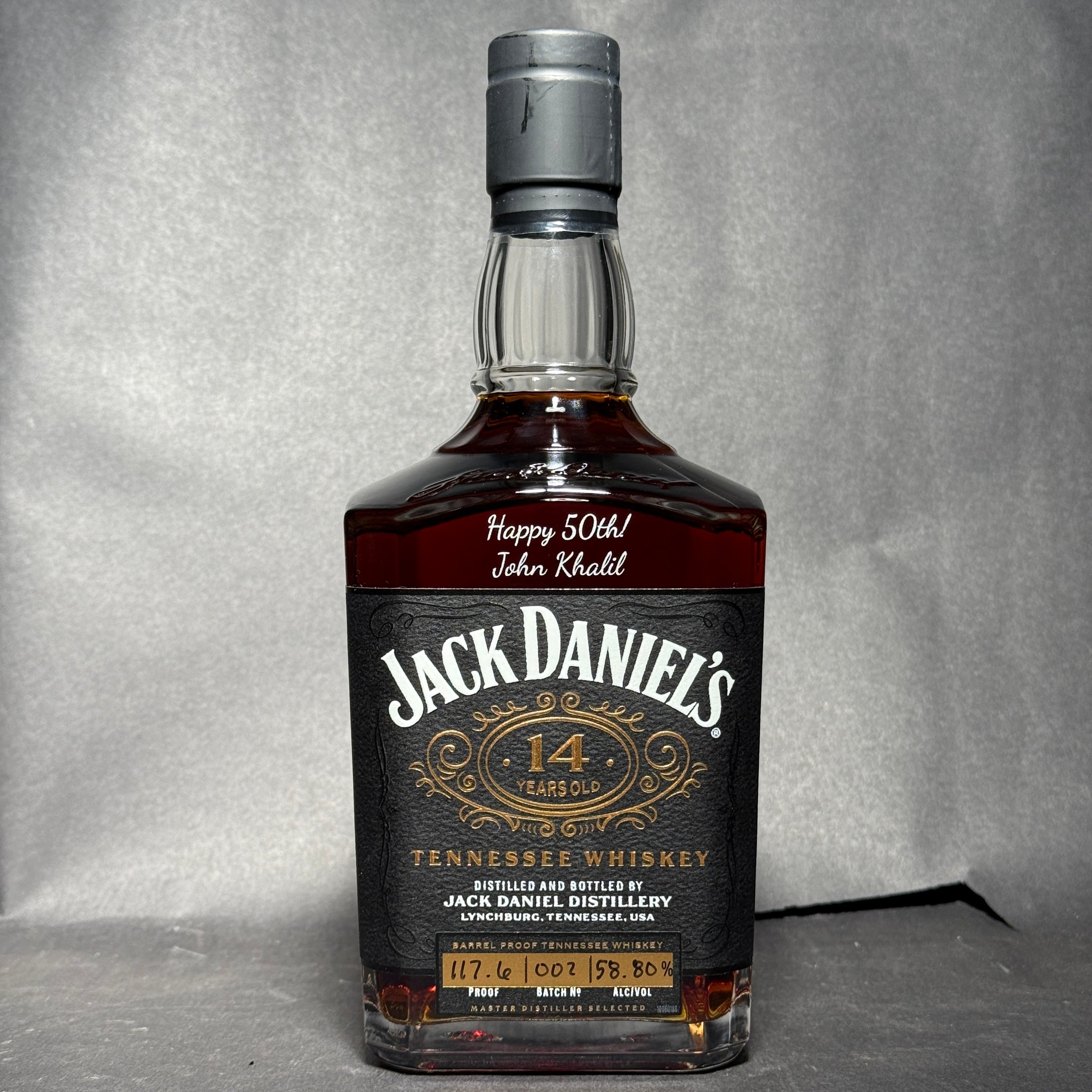 Jack Daniels 14 Year Tennessee Whiskey