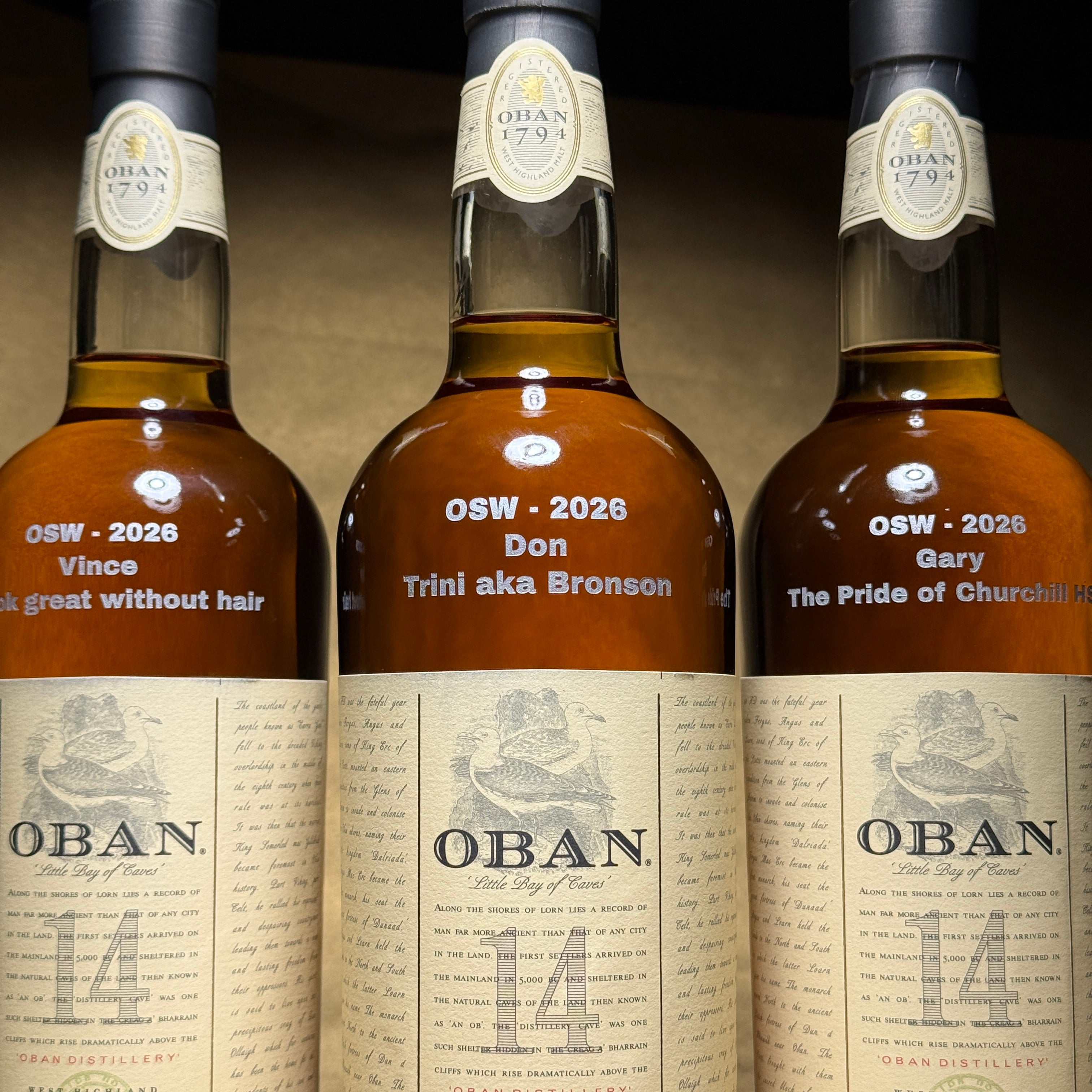 Oban 14 Year Single Malt Scotch