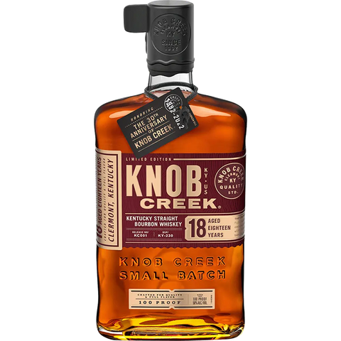 Knob Creek Straight Bourbon 18 Year Old - engraveVine