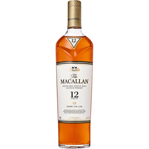 Macallan 12 Year Sherry Oak Single Malt Scotch - engraveVine