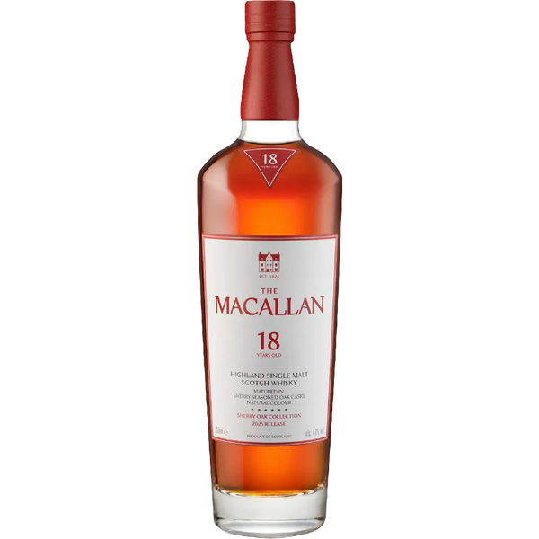 Engraved Macallan 18 Year Sherry Oak – Personalized Gift | engraveVine