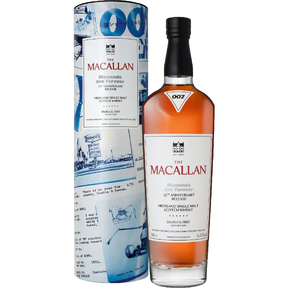 Macallan 007 Diamonds Are Forever Single Malt Scotch