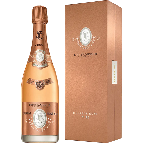 Engraved Louis Roederer Cristal Rose Champagne – Personalized