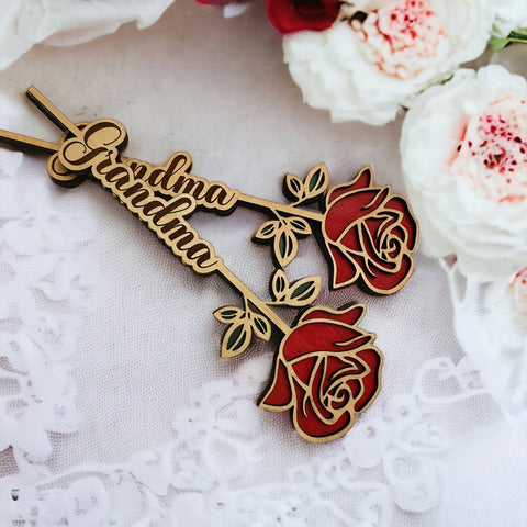 Laser Cut Forever Rose