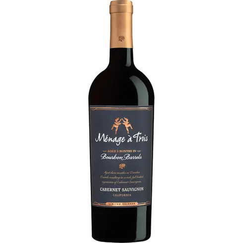 Menage A Trois Cabernet Bourbon Barrel - engraveVine