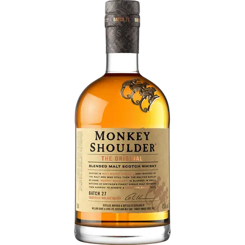 Monkey Shoulder Scotch Whisky - engraveVine