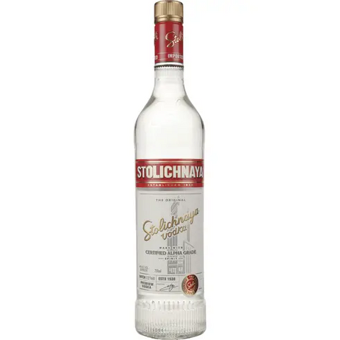 Stolichnaya Vodka - engraveVine