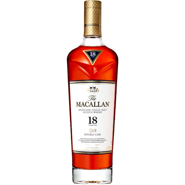 Engraved Macallan Double Cask-18 Yr – Personalized Gift | engraveVine